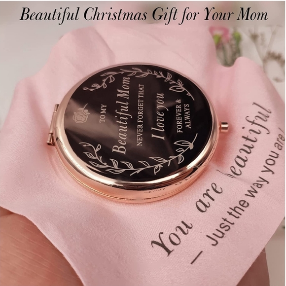 Gift for Mother Makeup Mirror - Picture 2 of 5
